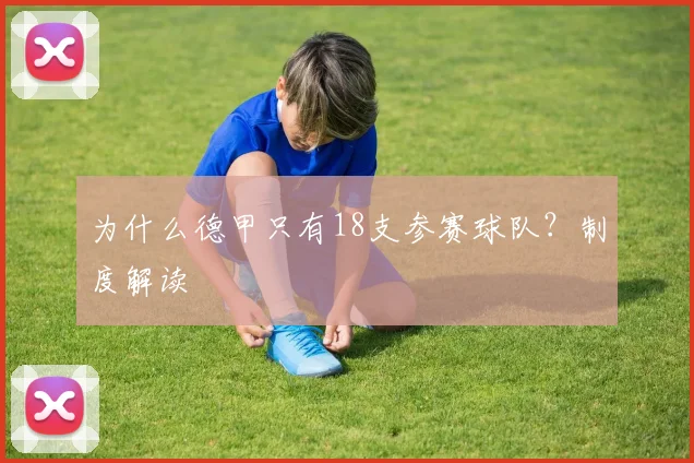 为什么德甲只有18支参赛球队?制度解读